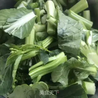 Make walnut oil and vegetables step 3