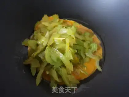 Make Celery slippers step 6