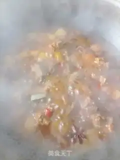Make Potato burn ribs step 6