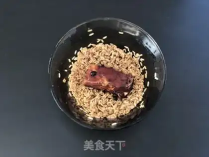 Make Bean rice evaporated ribs step 3