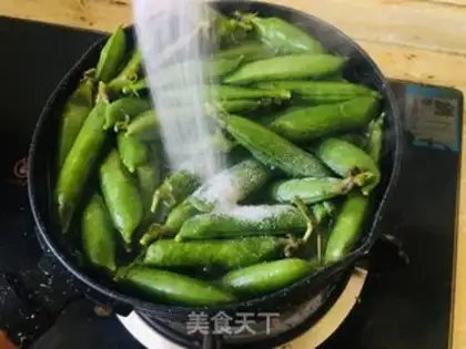 Make Salty peas step 2