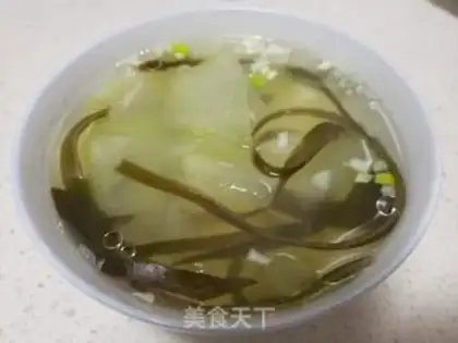 Make Poonmelon sea soup step 6