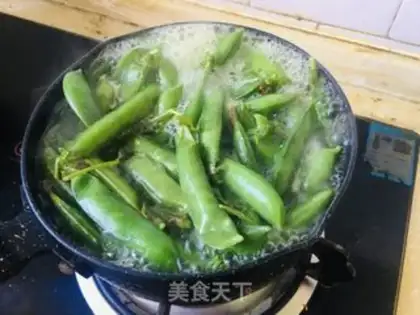 Make Salty peas step 3