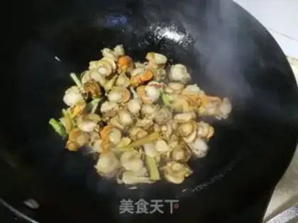 Make Garlic sprouts step 4