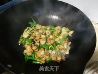 Make Garlic sprouts step 5