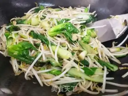 Make Green bean sprouts step 3