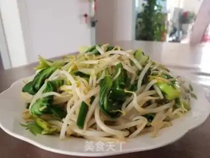 Make Green bean sprouts step 4