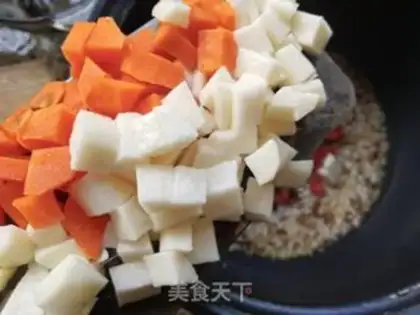 Make Time food and vegetables step 4