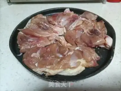 Make Burn chicken legs step 1