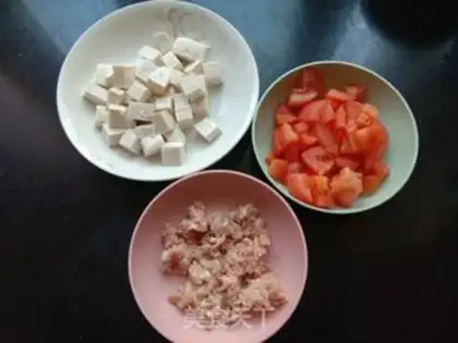 Make Eggplant tofu step 0