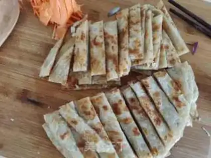Make Beef pancakes step 4