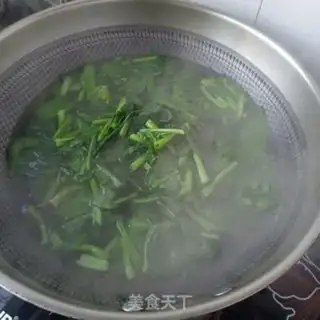 Make Pigeon spinach step 2