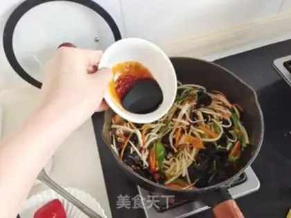 Make Fish apricot mushroom step 7