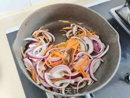Make Beef pancakes step 6
