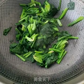 Make Pigeon spinach step 3
