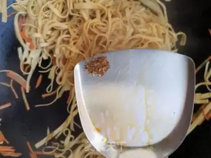 Make Bean-skin carrots step 5