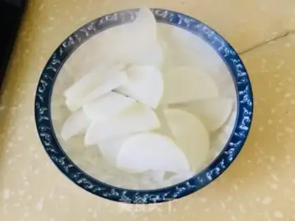 Make Clear the radish step 2