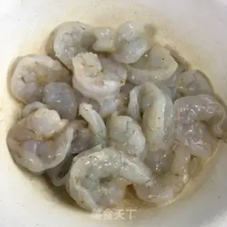 Make Cream pepper and shrimp step 0