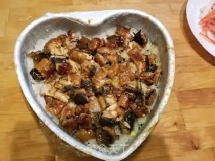 Make Sushi cake step 12