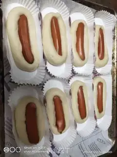Make Ham sausage bread step 8