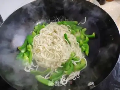 Make Pyramid duck egg noodles step 6