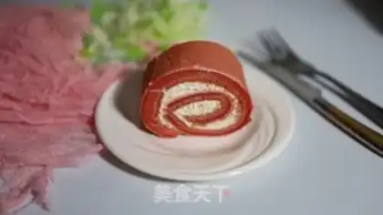 Make Red twilight roll step 8