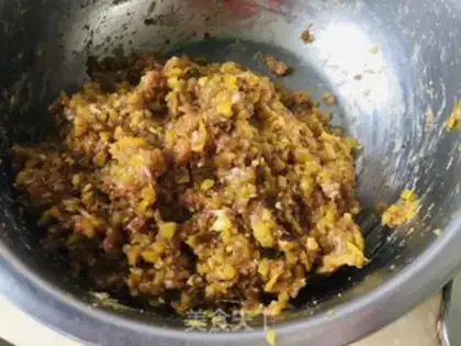 Make A lamb carrot dumpling step 5