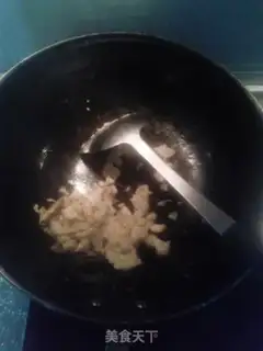 Make Ham and egg fried rice step 2