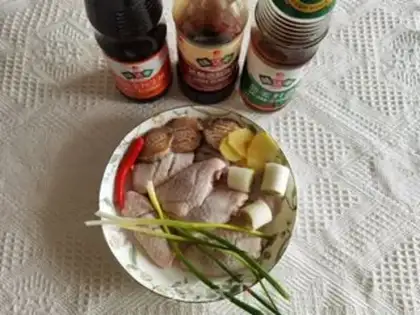 Make Chicken fin abalone step 0