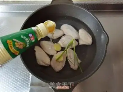 Make Chicken fin abalone step 1