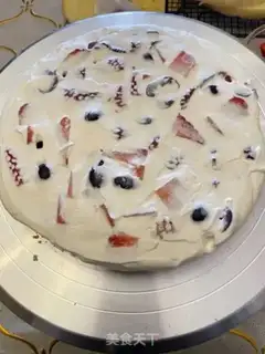 Make Spaghetti cake step 2