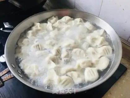 Make A lamb carrot dumpling step 7