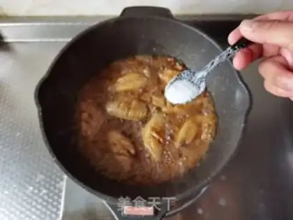 Make Chicken fin abalone step 4