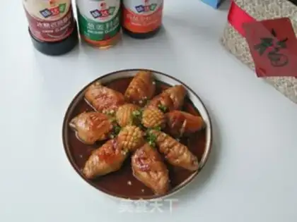 Make Chicken fin abalone step 7