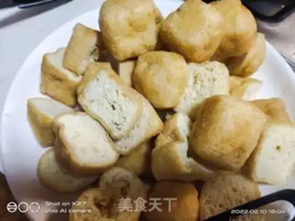Make Soy tofu step 2
