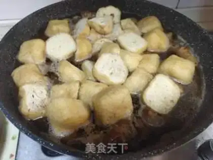 Make Soy tofu step 5