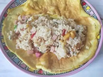 Make Egg bun step 7