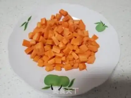 Make Carrot spinach step 0