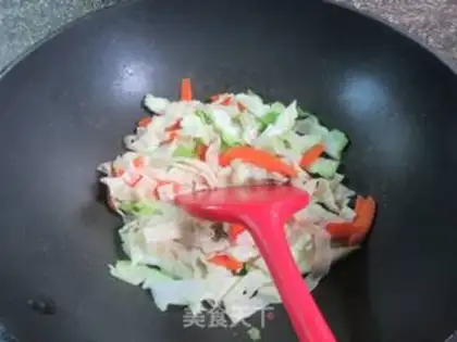 Make Carrot, tofu-skin spree step 3
