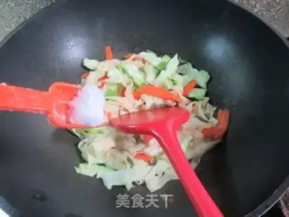 Make Carrot, tofu-skin spree step 4