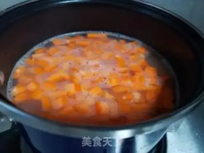 Make Carrot spinach step 4