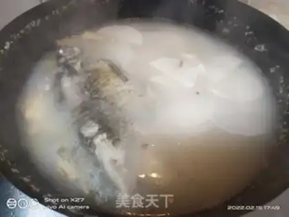 Make Egg soup for the fish step 4