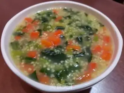 Make Carrot spinach step 7