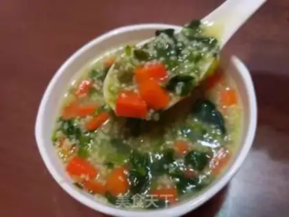 Make Carrot spinach step 8