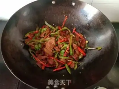 Make Twin peppers back to the pot step 6