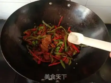 Make Twin peppers back to the pot step 7