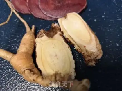 Make Scrambled deer soup step 1