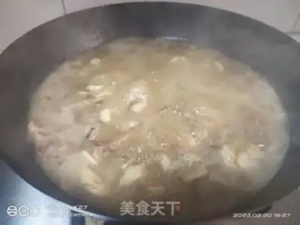 Make Tofu is sour and sour step 5