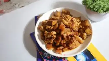 Make Tofu is sour and sour step 7