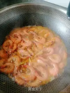 Make Garlic shrimp step 4